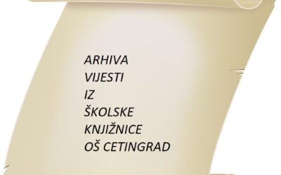 Arhiva vijesti školske knjižnice OŠ Cetingrad