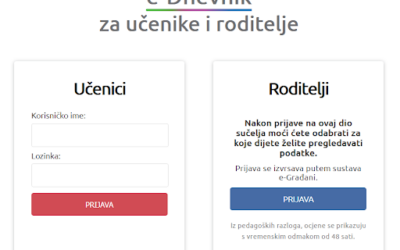 Potvrda o statusu učenika dostupna je u e-Dnevniku