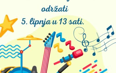 Pozivnica na priredbu povodom Dana škole i završetka nastavne 2024./25. godine
