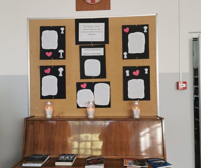 Obilježavanje Dana sjećanja na žrtvu Vukovara i Škabrnje